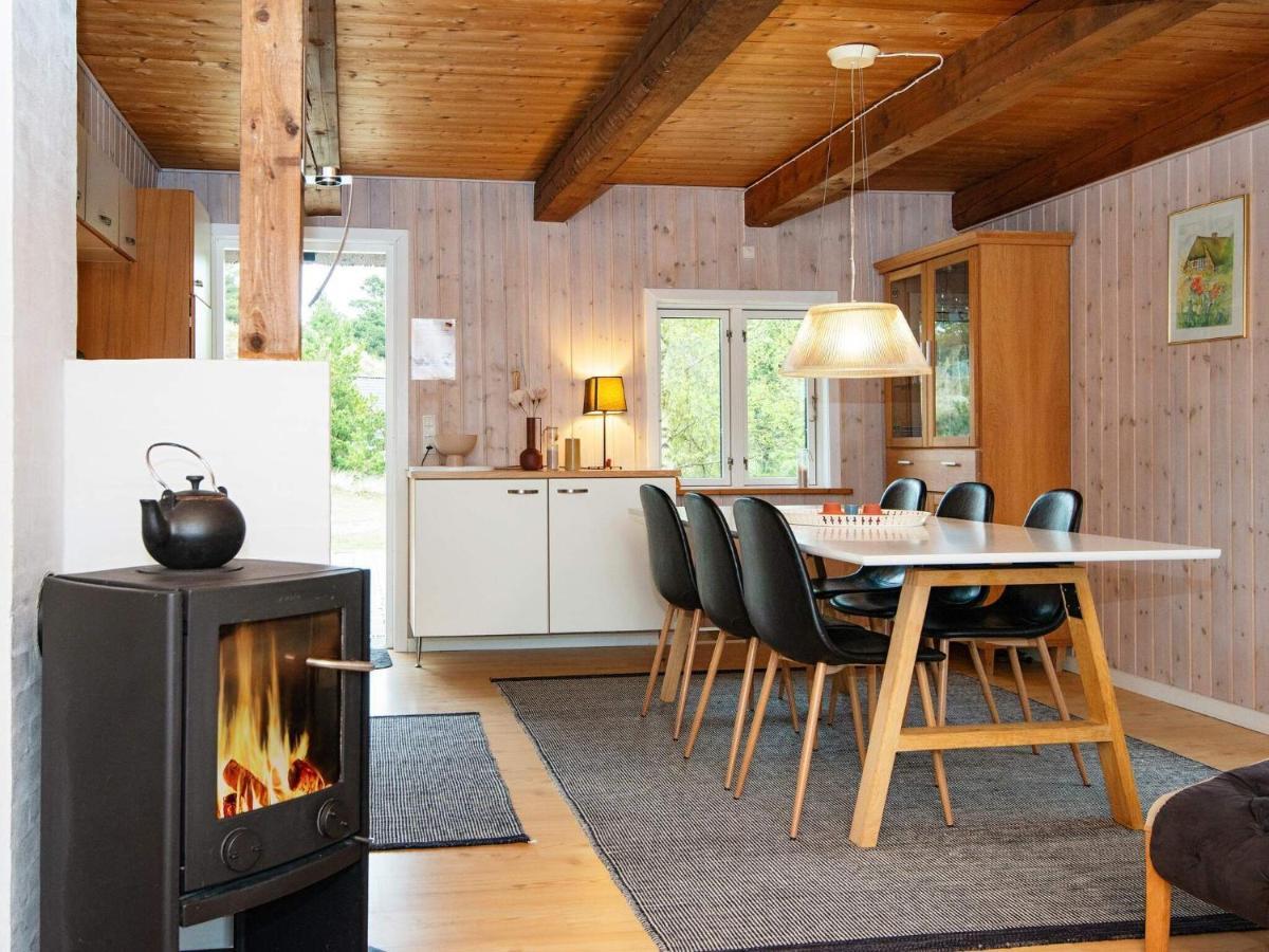 6 Person Holiday Home In R M Vesterhede Bagian luar foto