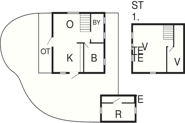 6 Person Holiday Home In R M Vesterhede Bagian luar foto